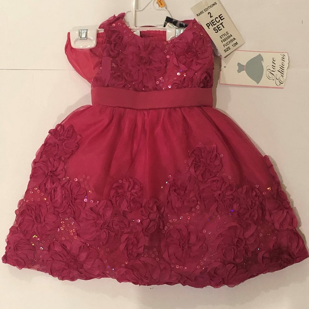 Rare Editions Infant Dress 12 months